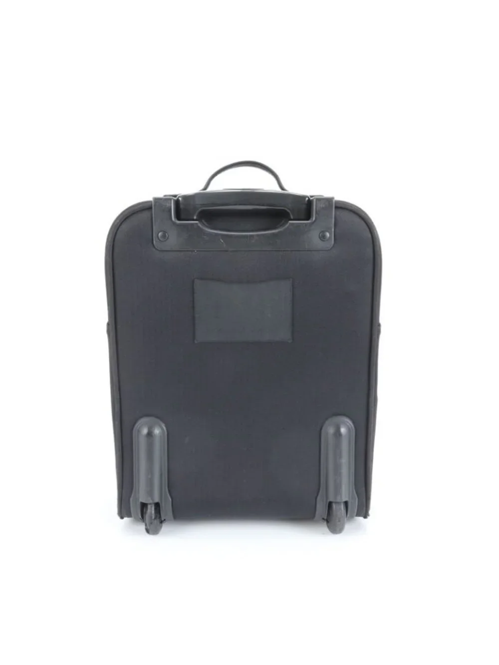★SOLD★ Hermes Acapulco Leather Canvas Shoes Carry Case Bag Business Travel Black - Picture 3 of 9